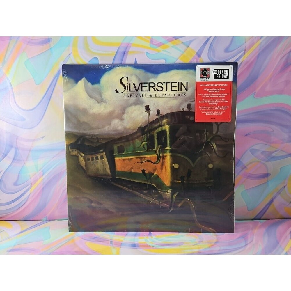 Silverstein - Arrivals & Departures (Record + 7'', 2022) New 15th Anniv. Opaque